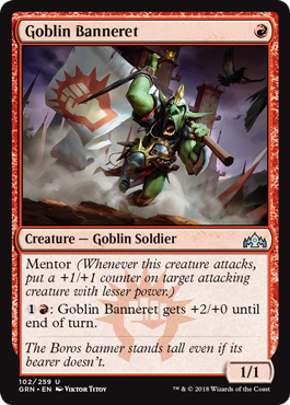 Goblin Banneret - Guilds of Ravnica Spoiler