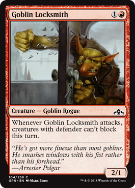 Goblin Locksmith - Guilds of Ravnica Spoiler