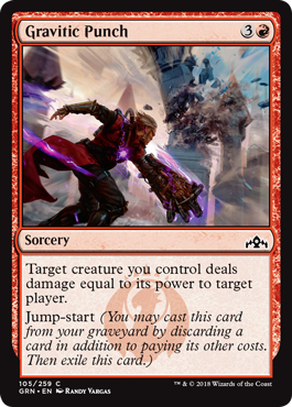 Gravitic Punch - Guilds of Ravnica Spoiler