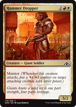 Hammer Dropper - Guilds of Ravnica Spoiler