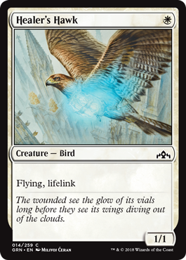 Healer's Hawk - Guilds of Ravnica Spoiler