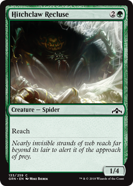 Hitchclaw Recluse - Guilds of Ravnica Spoiler
