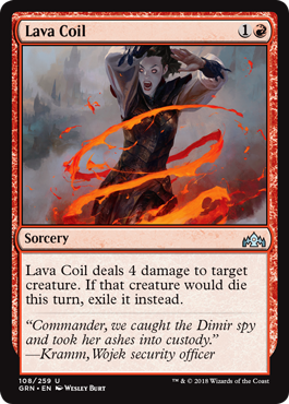 Lava Coil - Guilds of Ravnica Spoiler