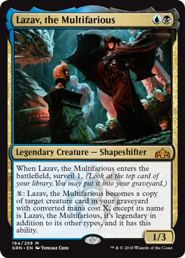 Lazav, the Multifarious - Guilds of Ravnica Spoiler