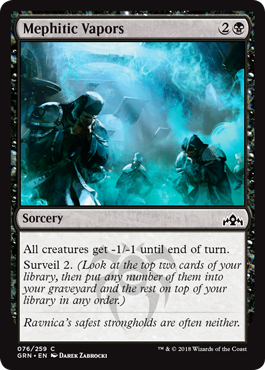 Mephitic Vapors - Guilds of Ravnica Spoiler