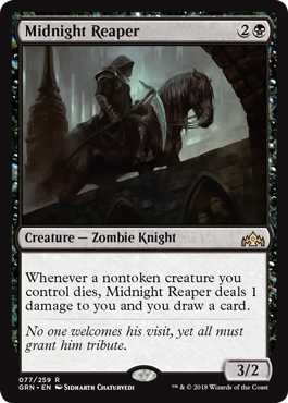 Midnight Reaper - Guilds of Ravnica Spoiler