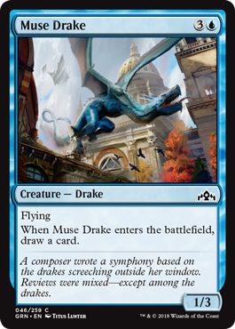 Muse Drake - Guilds of Ravnica Spoiler