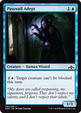 Passwall Adept - Guilds of Ravnica Spoiler