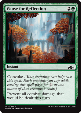 Pause for Reflection - Guilds of Ravnica Spoiler