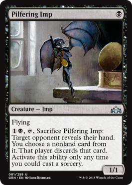 Pilfering Imp - Guilds of Ravnica Spoiler