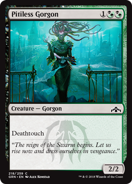 Pitiless Gorgon - Guilds of Ravnica Spoiler