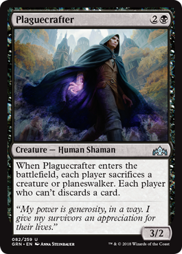 Plaguecrafter - Guilds of Ravnica Spoiler