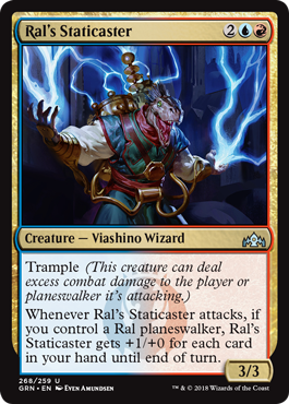 Ral's Staticaster - Guilds of Ravnica Spoiler