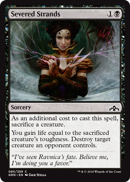 Severed Strands - Guilds of Ravnica Spoiler