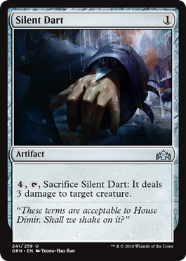 Silent Dart - Guilds of Ravnica Spoiler