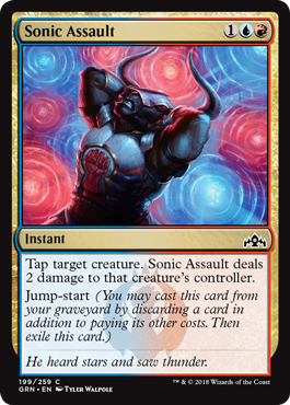 Sonic Assault - Guilds of Ravnica Spoiler