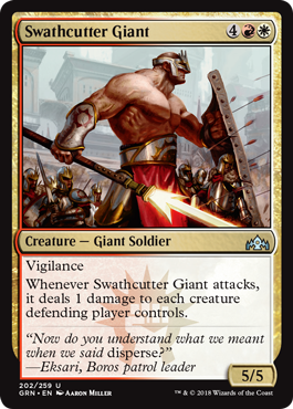 Swathcutter Giant - Guilds of Ravnica Spoiler