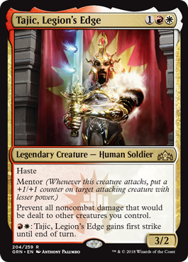 Tajic, Legion's Edge - Guilds of Ravnica Spoiler