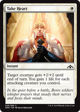 Take Heart - Guilds of Ravnica Spoiler