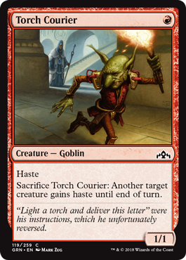 Torch Courier - Guilds of Ravnica Spoiler