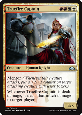 Truefire Captain - Guilds of Ravnica Spoiler