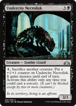 Undercity Necrolisk - Guilds of Ravnica Spoiler