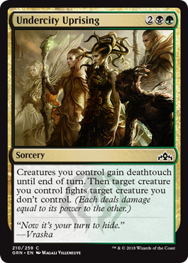 Undercity Uprising - Guilds of Ravnica Spoiler