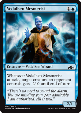 Vedalken Mesmerist - Guilds of Ravnica Spoiler