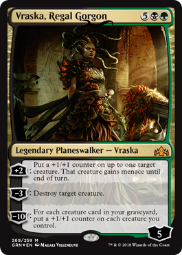 Vraska, Regal Gorgon - Guilds of Ravnica Spoiler