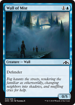 Wall of Mist - Guilds of Ravnica Spoiler