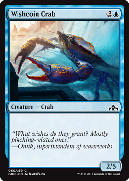 Wishcoin Crab - Guilds of Ravnica Spoiler