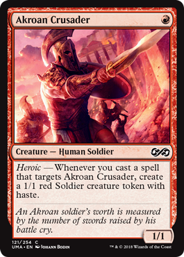 Akroan Crusader - Ultimate Masters Spoiler