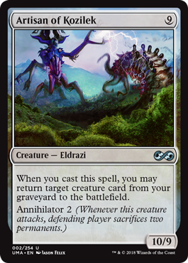 Artisan of Kozilek - Ultimate Masters Spoiler