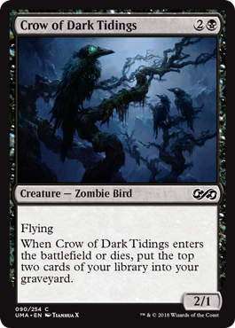 Crow of Dark Tidings - Ultimate Masters Spoiler