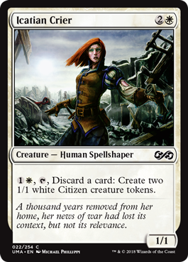 Icatian Crier - Ultimate Masters Spoiler