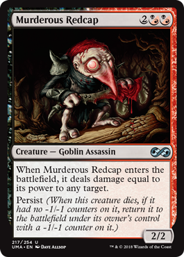 Murderous Redcap - Ultimate Masters Spoiler