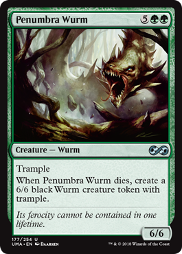 Penumbra Wurm - Ultimate Masters Spoiler