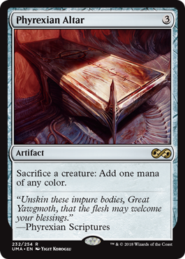 Phyrexian Altar - Ultimate Masters Spoilers