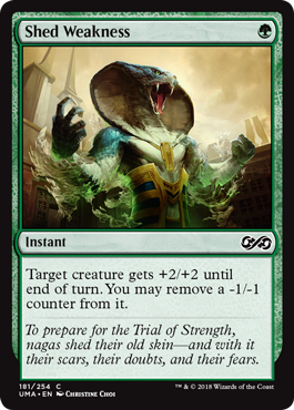 Shed Weakness - Ultimate Masters Spoiler