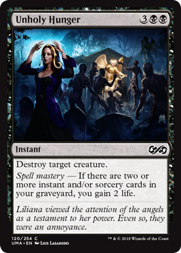 Unholy Hunger - Ultimate Masters Spoiler