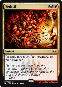 Bedevil - Ravnica Allegiance Spoiler