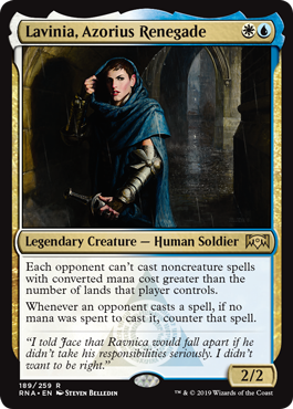 Lavinia, Azorius Renegade - Ravnica Allegiance Spoiler