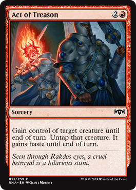 Act of Treason - Ravnica Allegiance Spoiler