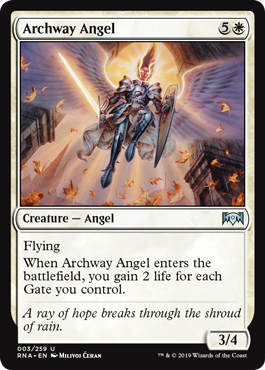 Archway Angel - Ravnica Allegiance Spoiler