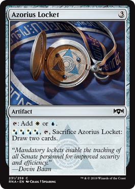 Azorius Locket - Ravnica Allegiance Spoiler