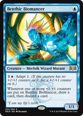 Benthic Biomancer - Ravnica Allegiance Spoiler