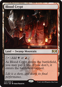 Blood Crypt - Ravnica Allegiance Spoiler