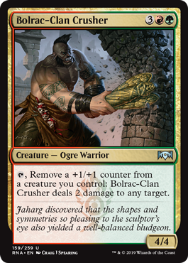 Bolrac-Clan Crusher - Ravnica Allegiance Spoiler