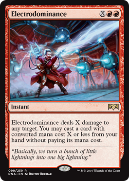 Electrodominance - Ravnica Allegiance Spoiler