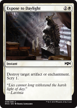 Expose to Daylight - Ravnica Allegiance Spoiler